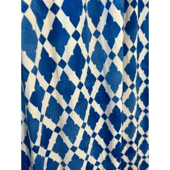 The Natalie Bow Tie dress in Blue Tile by Mud Pie Medium‎
